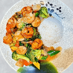 Best Shrimp & Scallop Hibachi铁板虾和干贝 in Owings Mills, MD